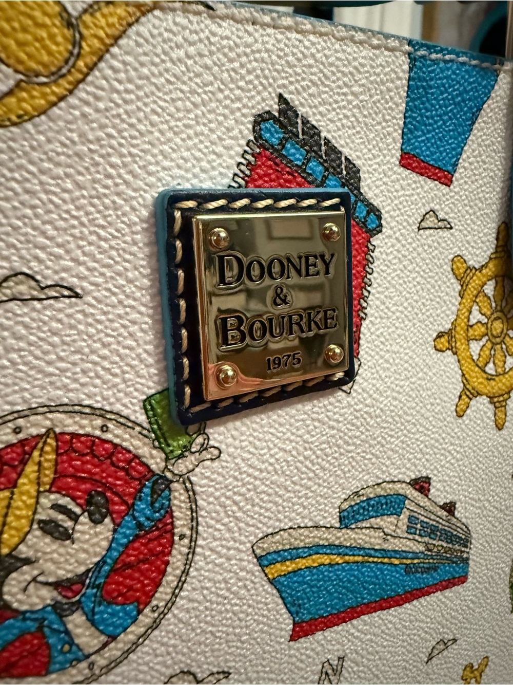 Dooney & Bourke Disney Cruise Line Nautical Print - Picture 3 of 3